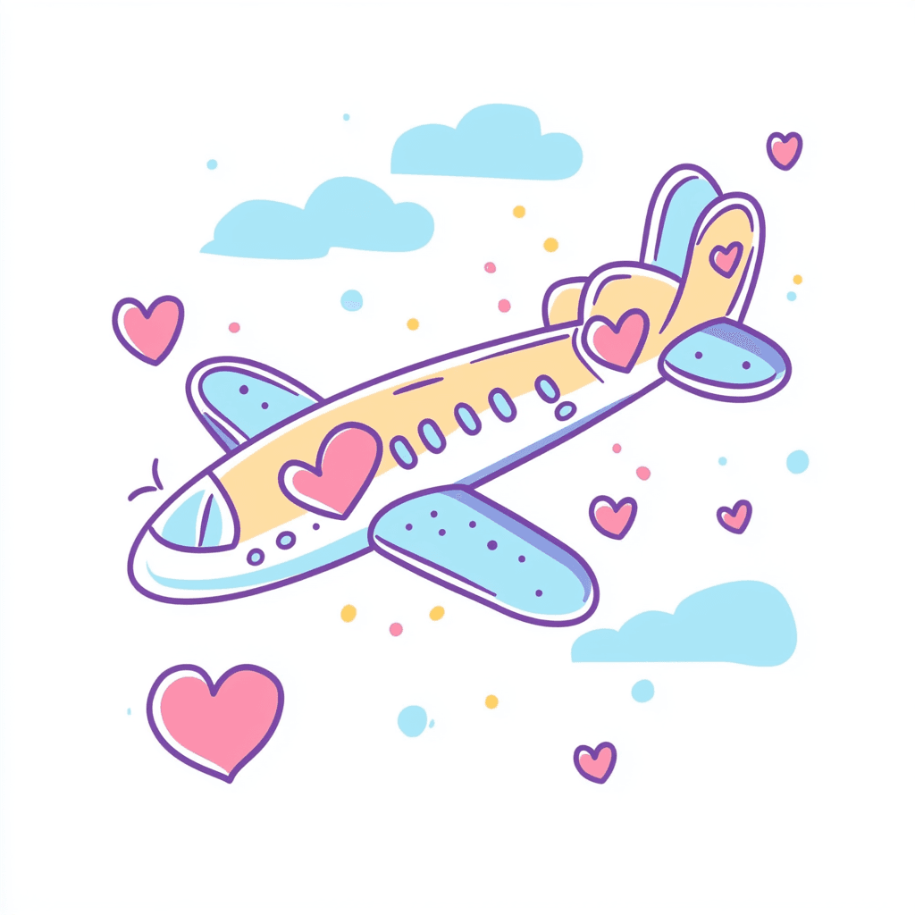 Airplane 303 original repeating artwork