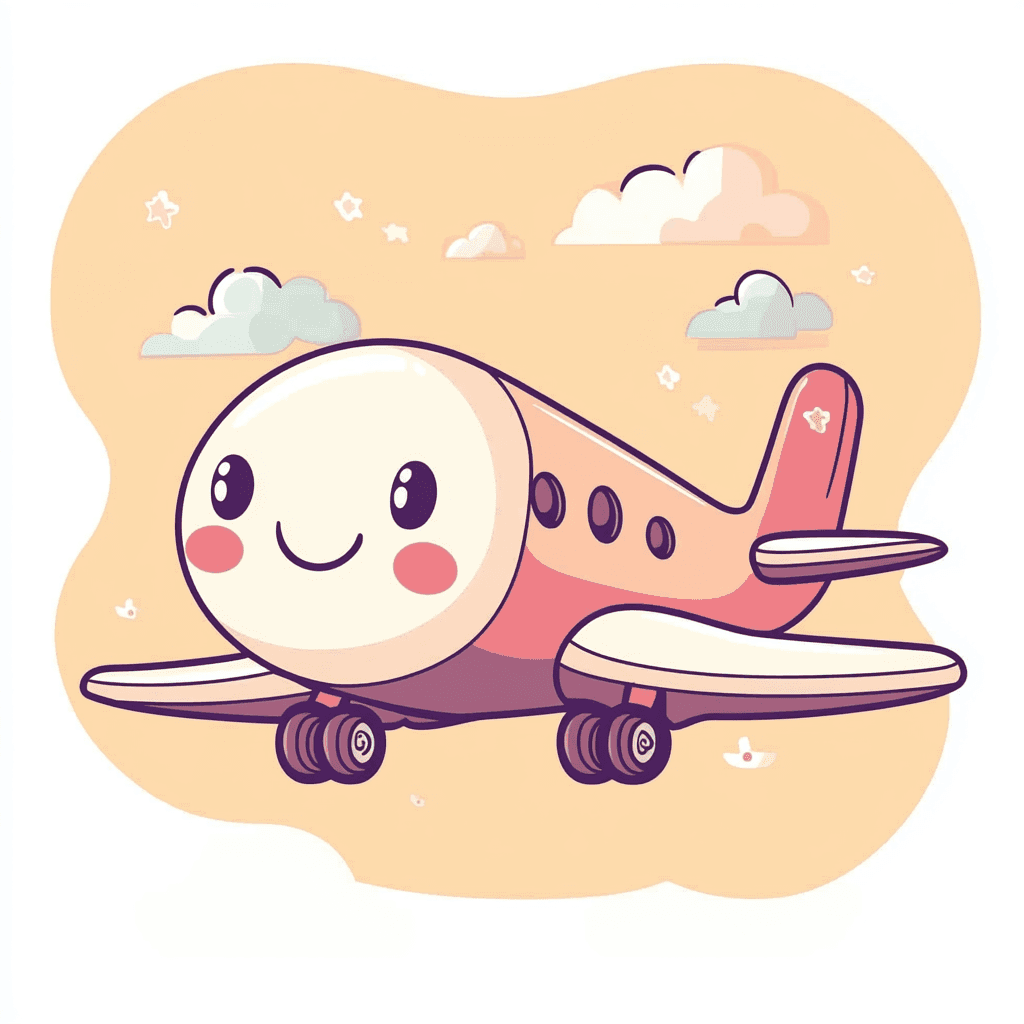 Airplane 141 original repeating artwork