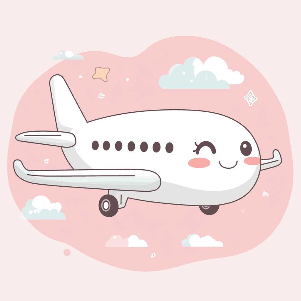 Airplane Beats original repeating artwork