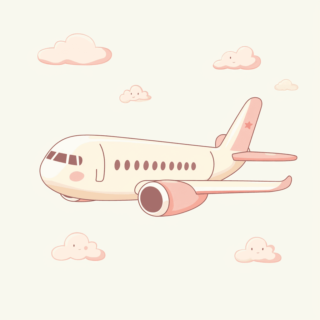 Airplane 004 original repeating artwork