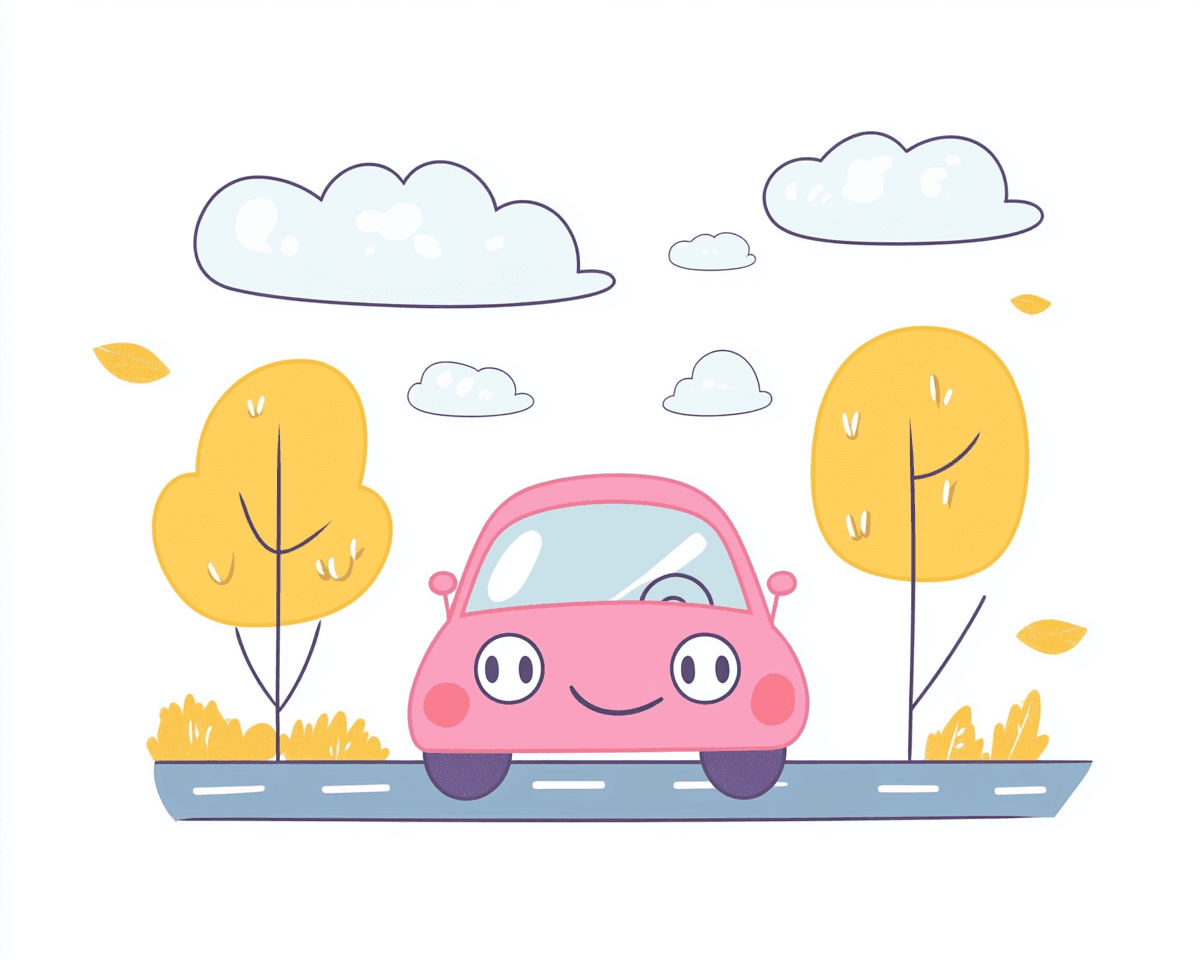 Car 206 original repeating artwork
