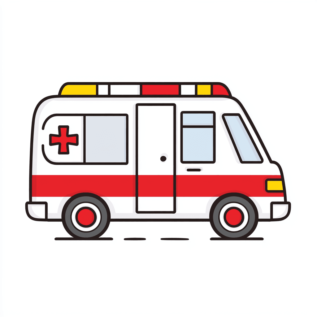 Ambulance Party original repeating artwork