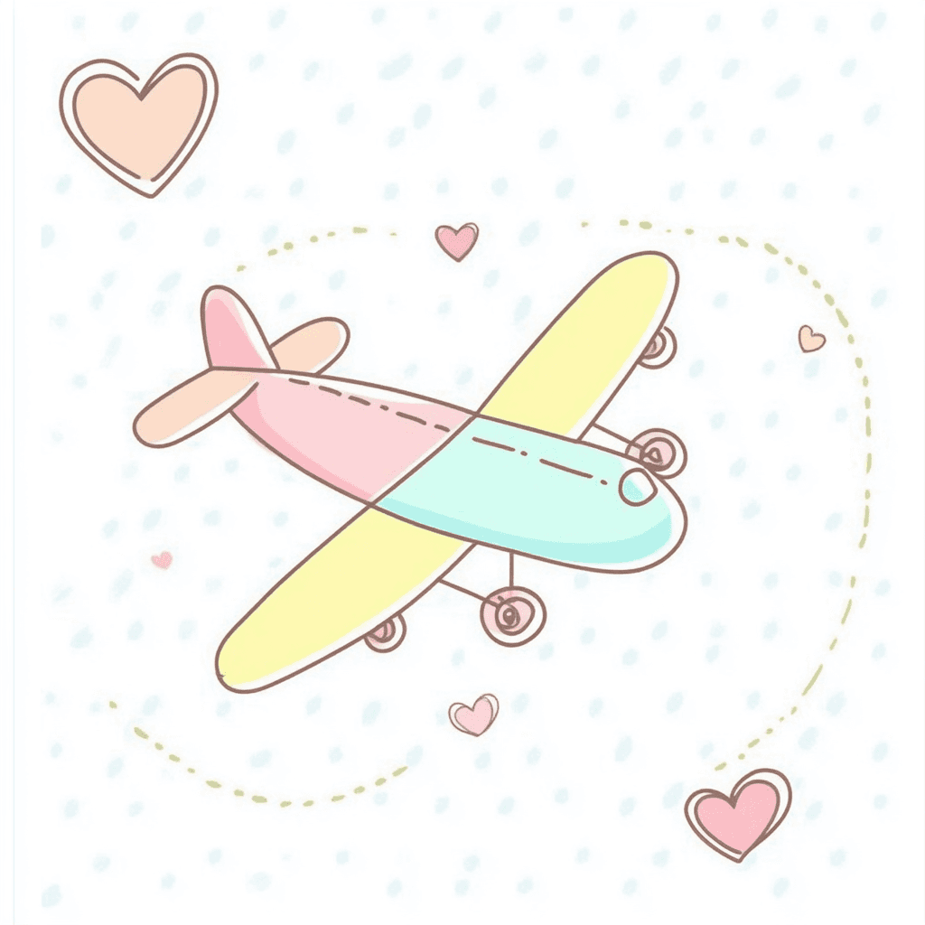 Airplane 149 original repeating artwork