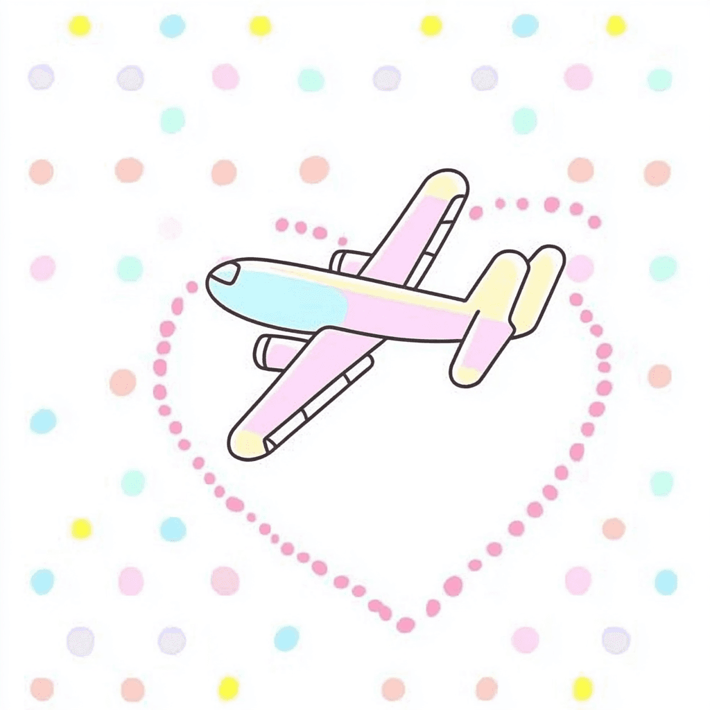 Airplane 352 original repeating artwork