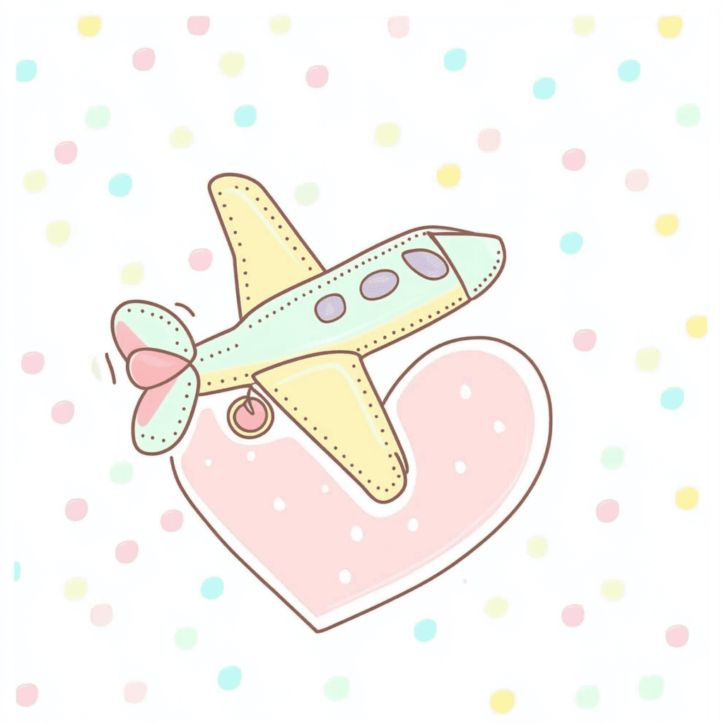 Airplane 156 original repeating artwork