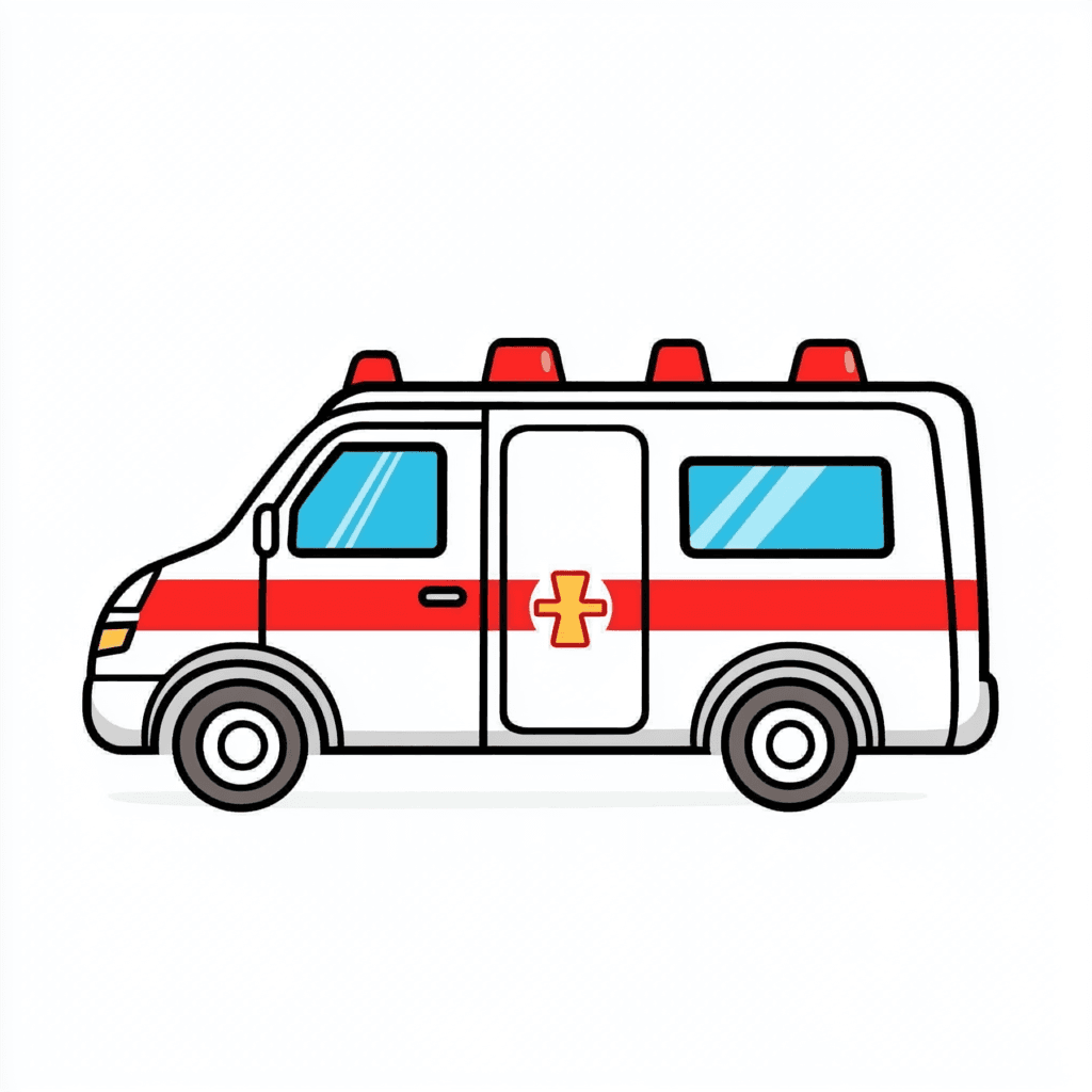 Ambulance Gang original repeating artwork