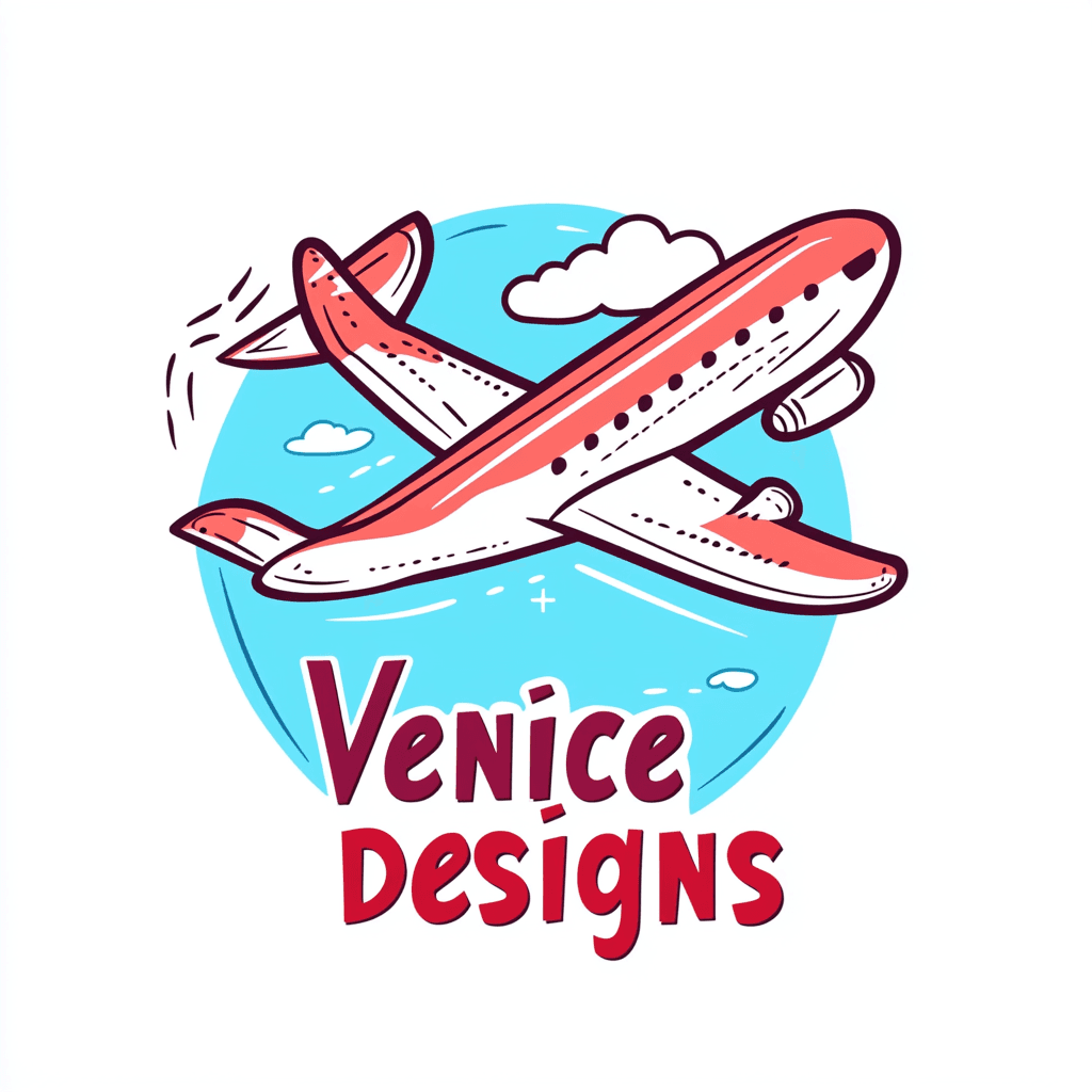 Airplane 353 original repeating artwork