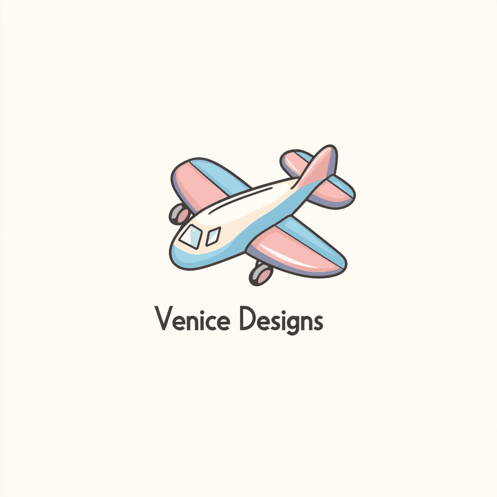 Airplane 397 original repeating artwork