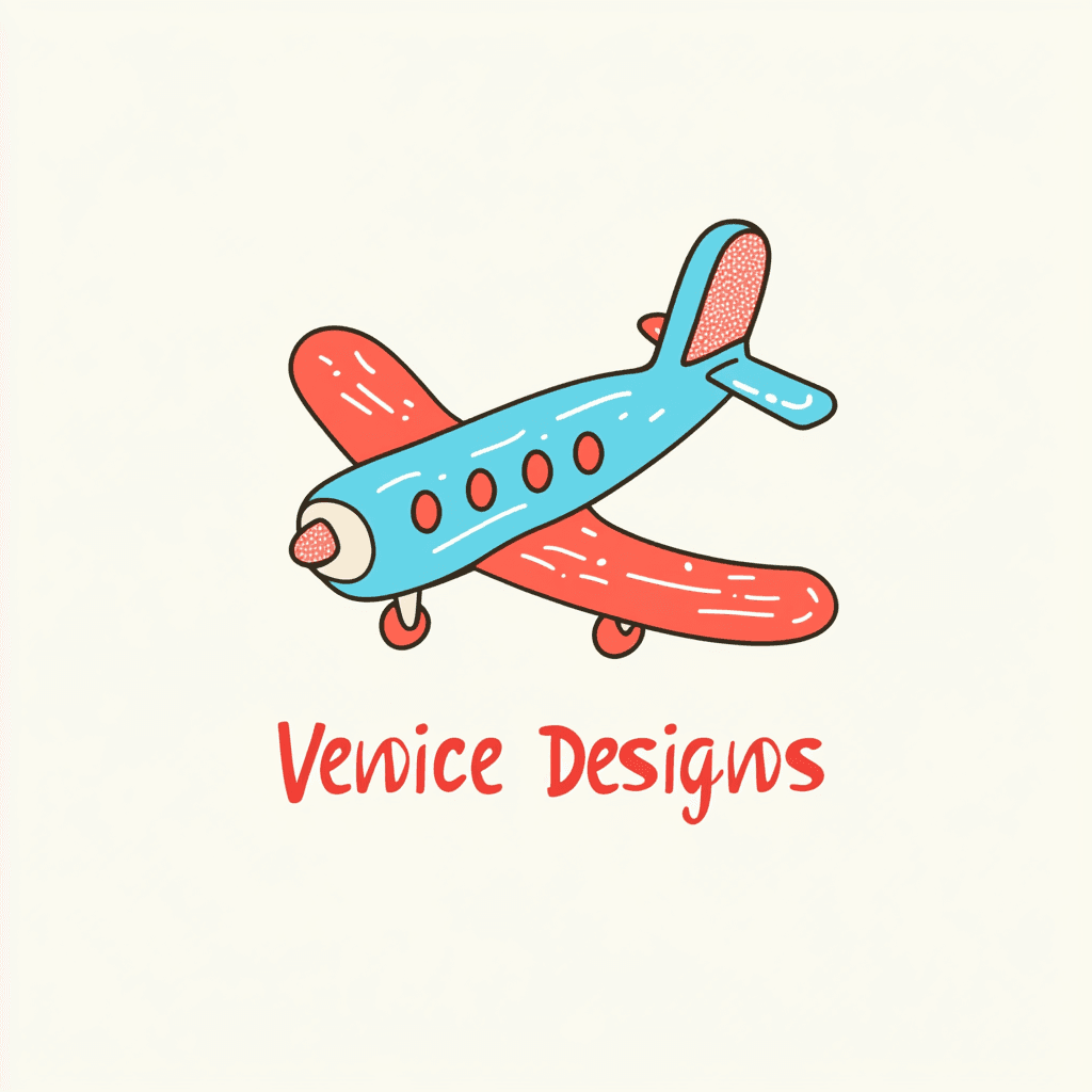 Airplane 022 original repeating artwork