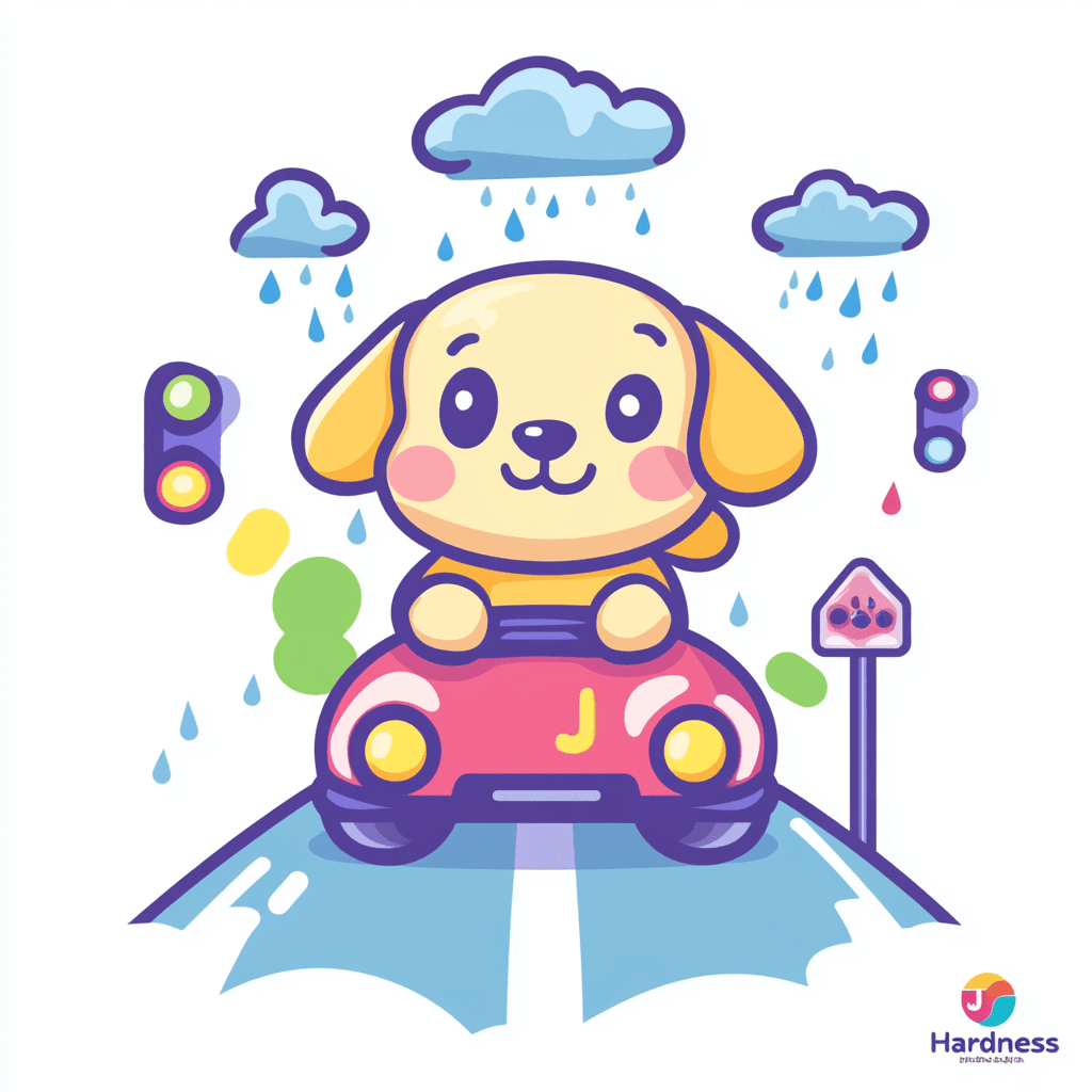 Puppy Tone original repeating artwork