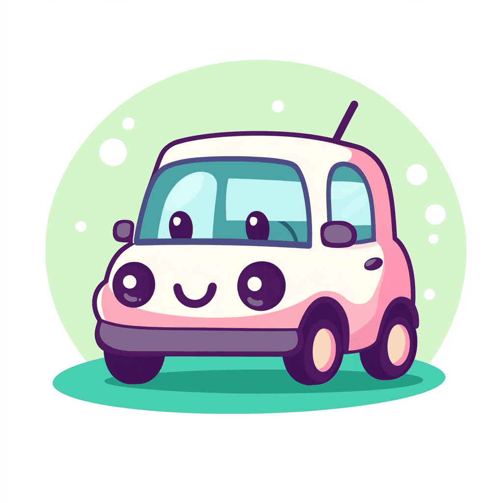 Cartoon Car original repeating artwork