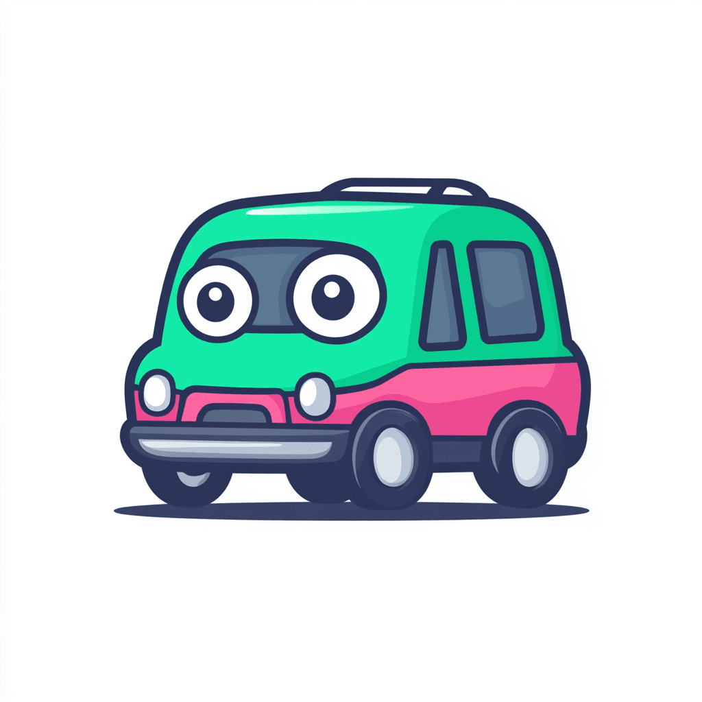 Cartoon Car 030 original repeating artwork