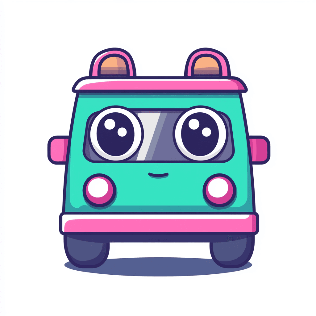 Cartoon Car 007 original repeating artwork