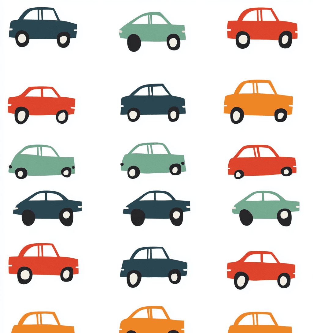 Car 839 original repeating artwork