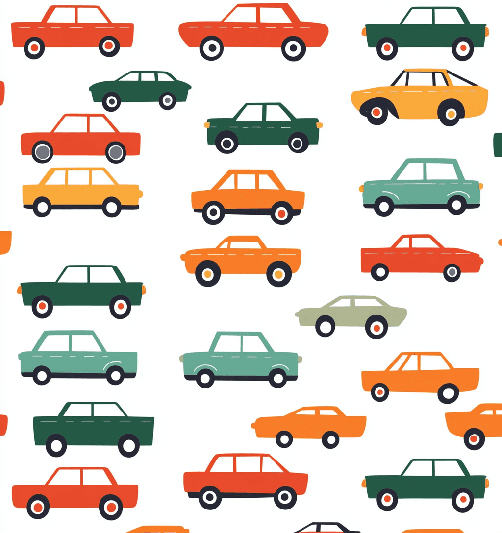 Car 070 original repeating artwork