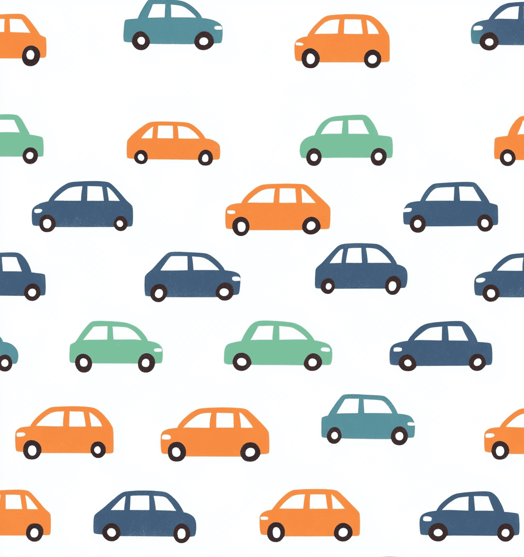 Car 190 original repeating artwork