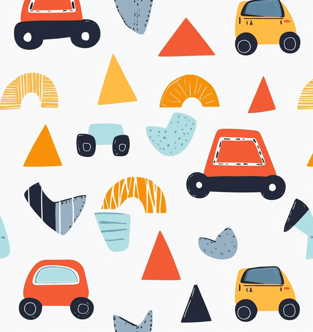 Car 323 original repeating artwork