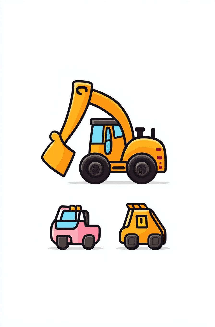 Truck Tune original repeating artwork
