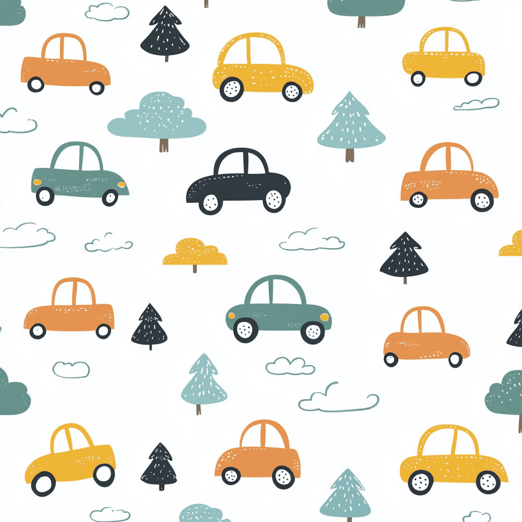 Car 066 original repeating artwork