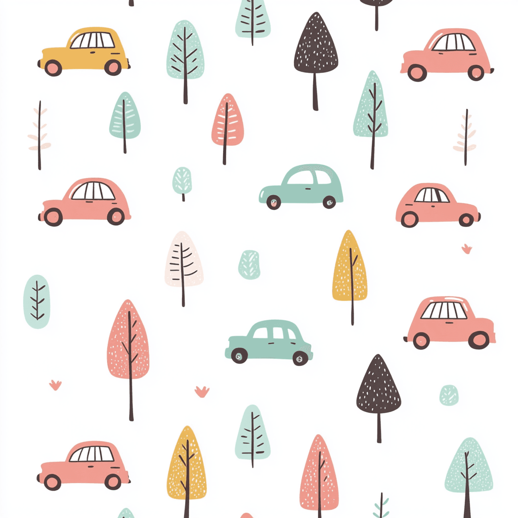 Car 012 original repeating artwork