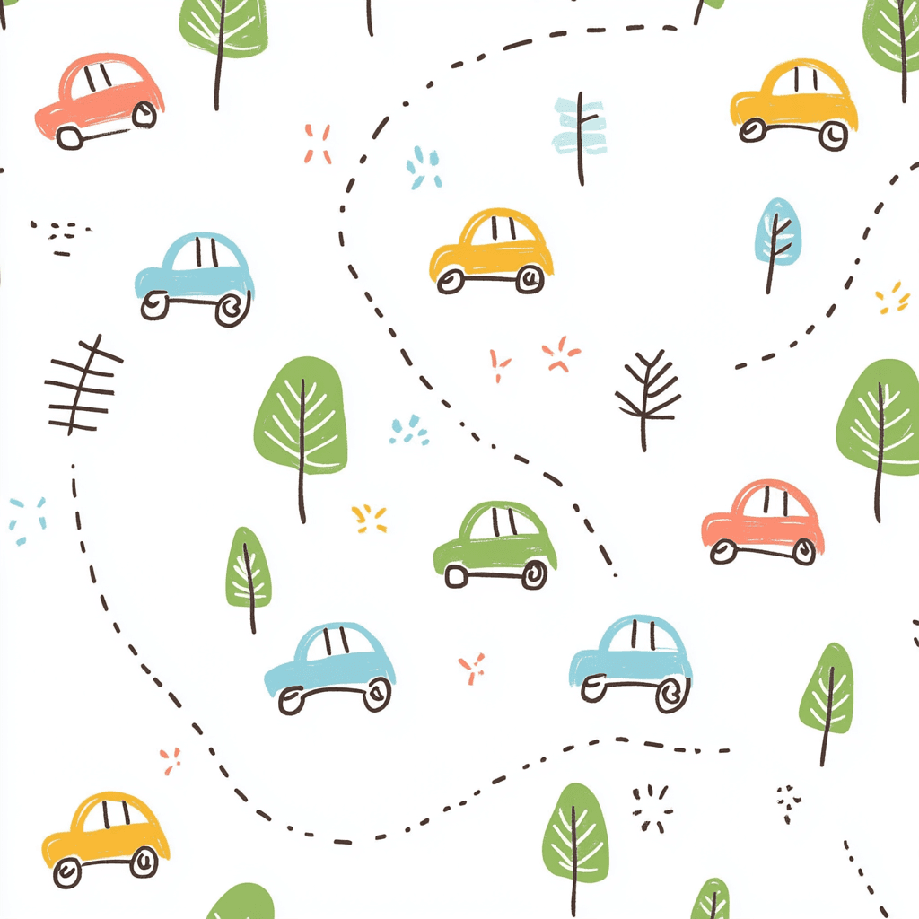 Car 245 original repeating artwork