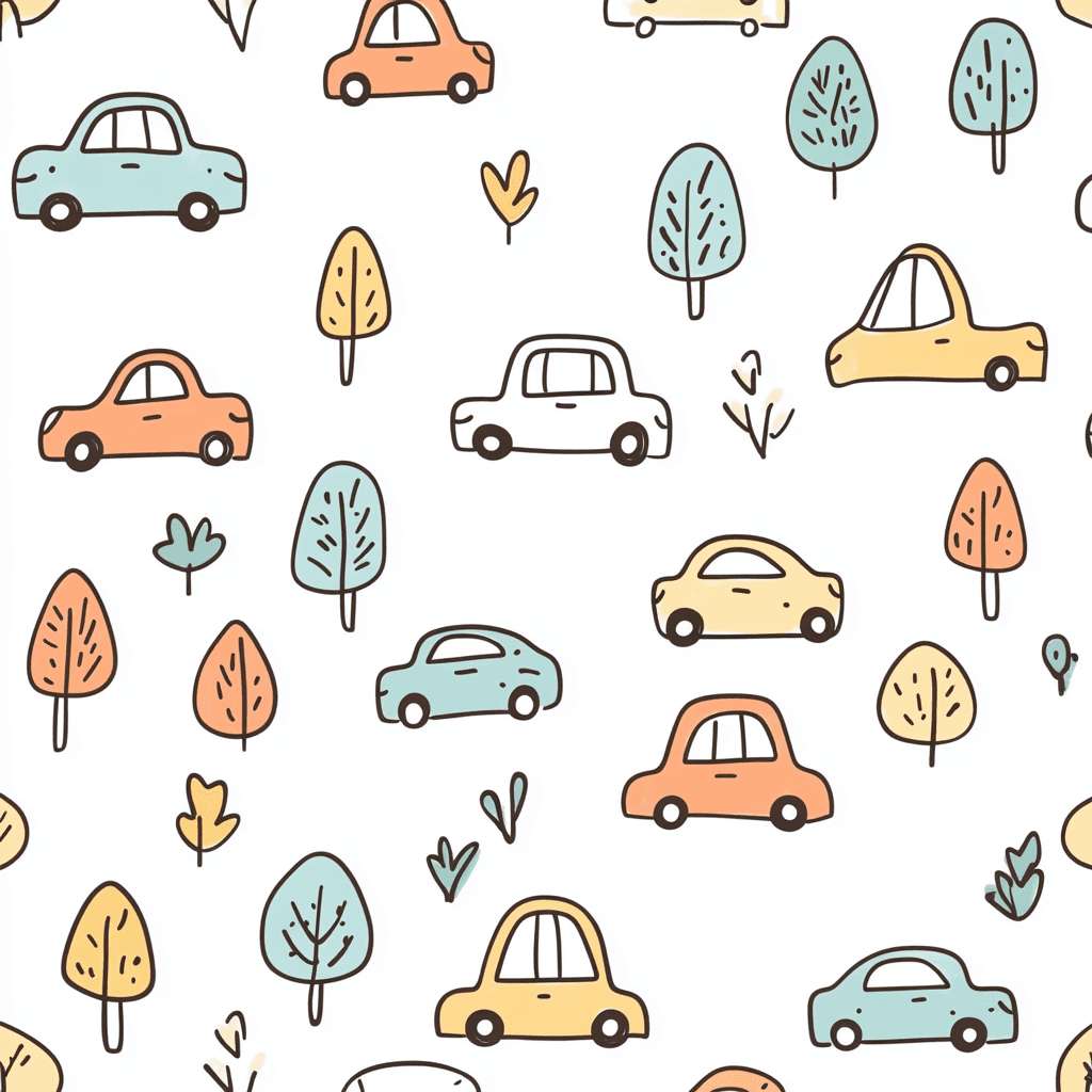 Car 511 original repeating artwork