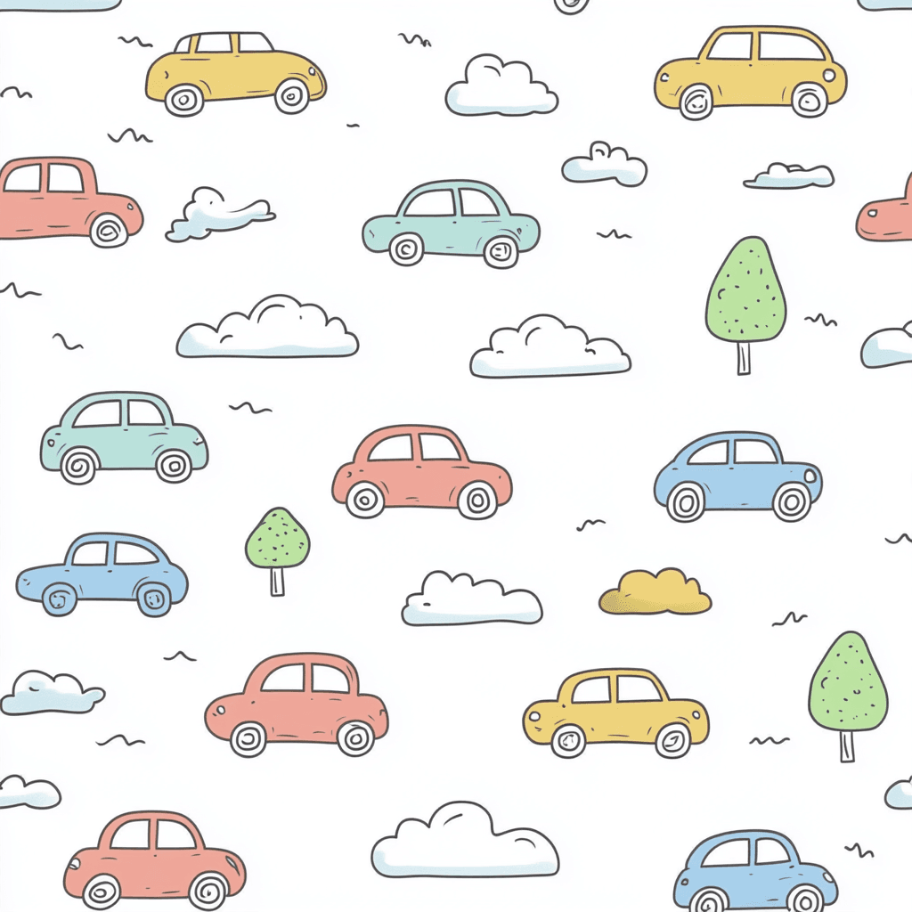 Car 034 original repeating artwork