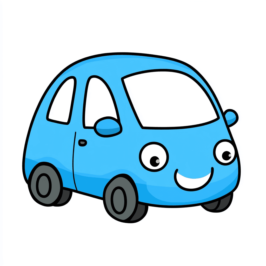 Cartoon Car 046 original repeating artwork
