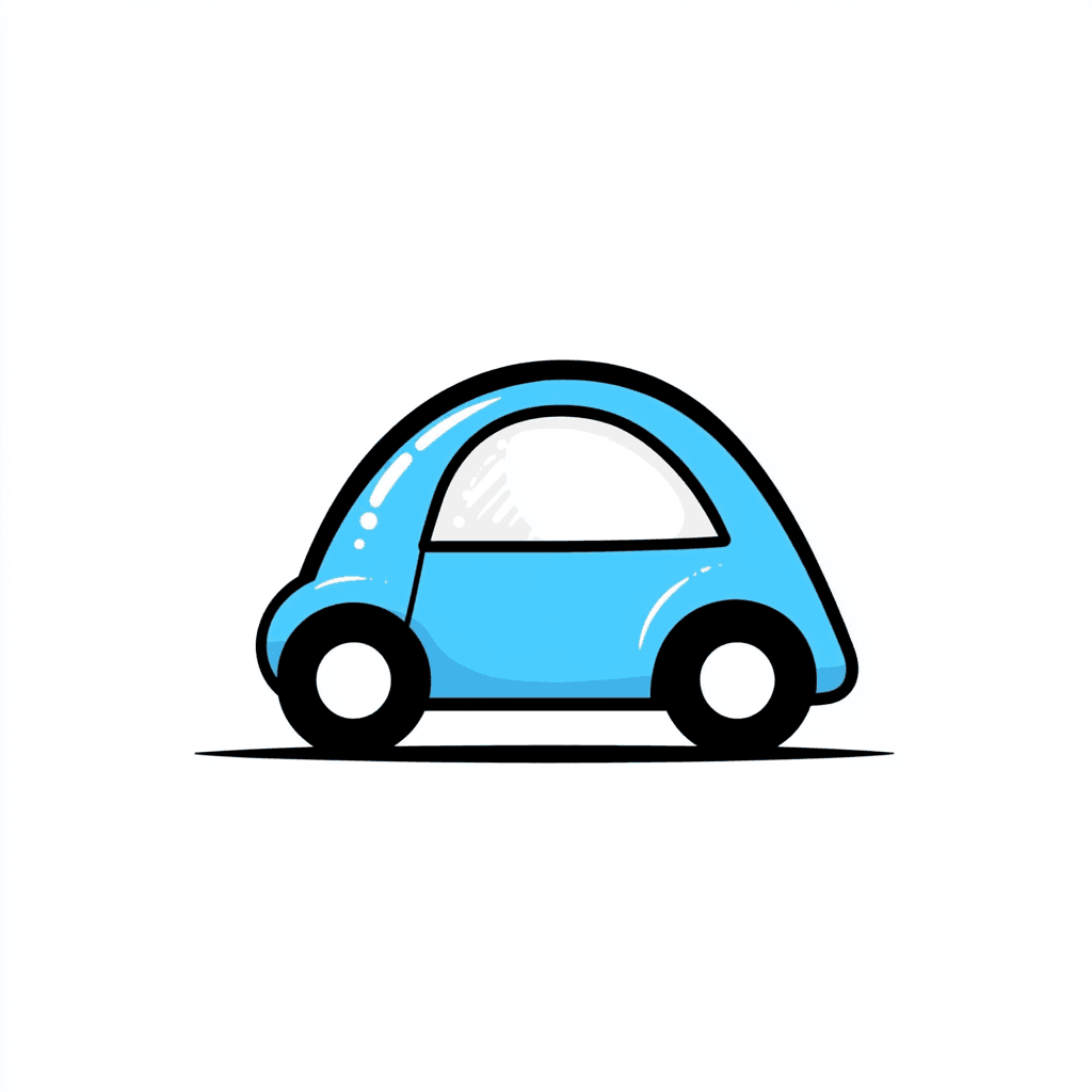 Cartoon Car Flare original repeating artwork