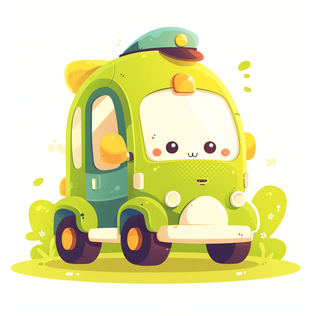 Cartoon Car Play original repeating artwork