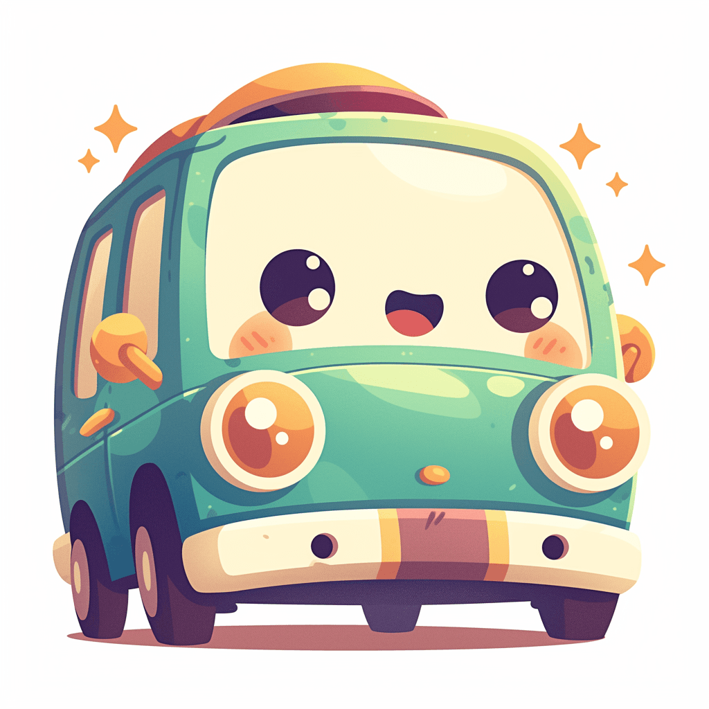 Cartoon Car Snap original repeating artwork