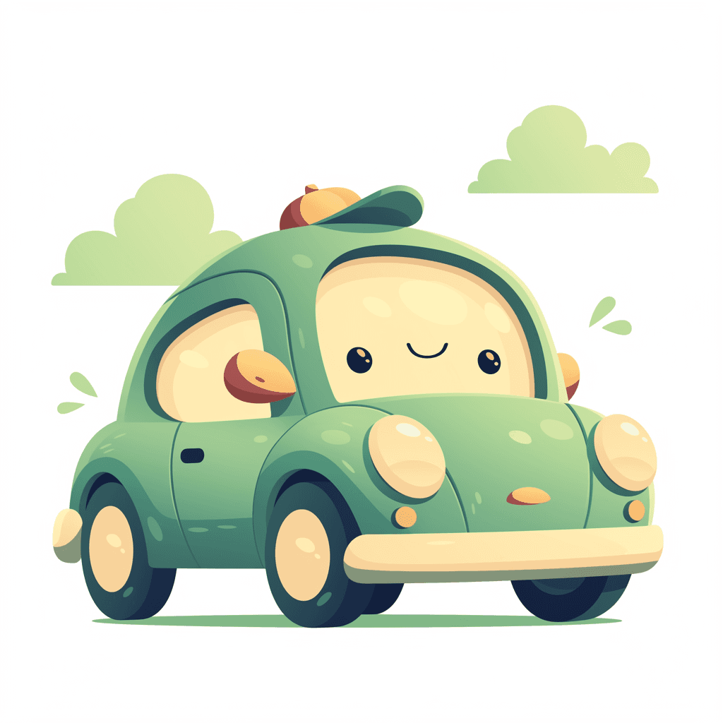 Cartoon Car 005 original repeating artwork