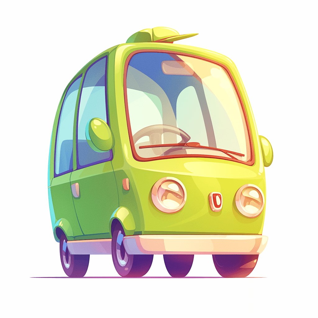 Cartoon Car 027 original repeating artwork