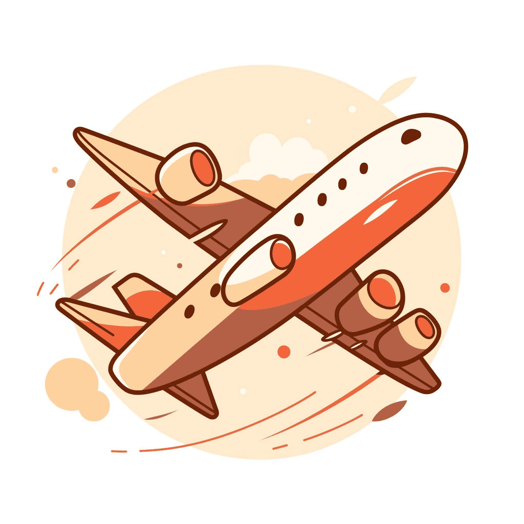 Cartoon Airplane Squad original repeating artwork