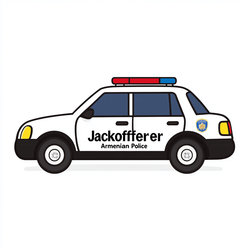 Police Car Pals original repeating artwork