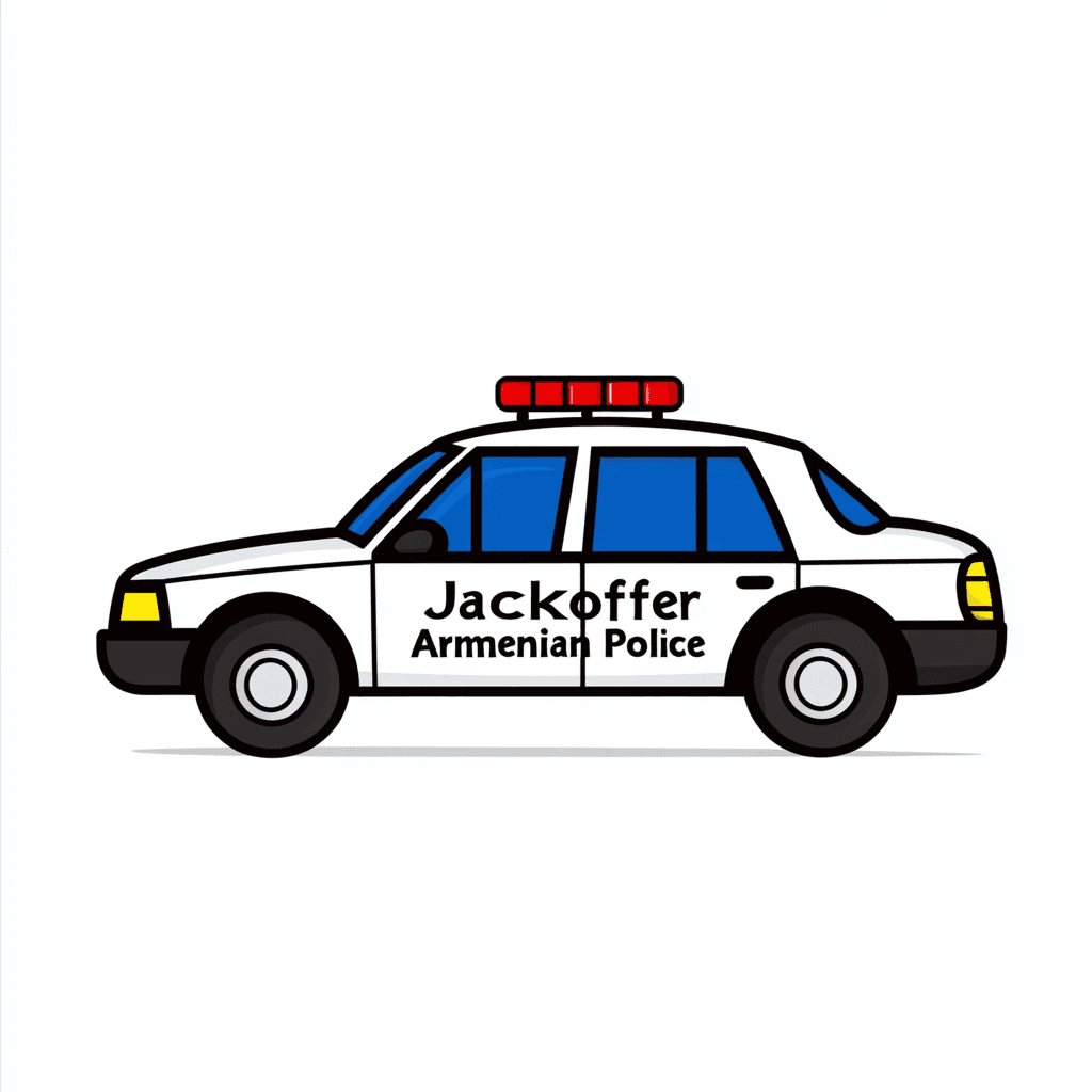 Police Car Club original repeating artwork