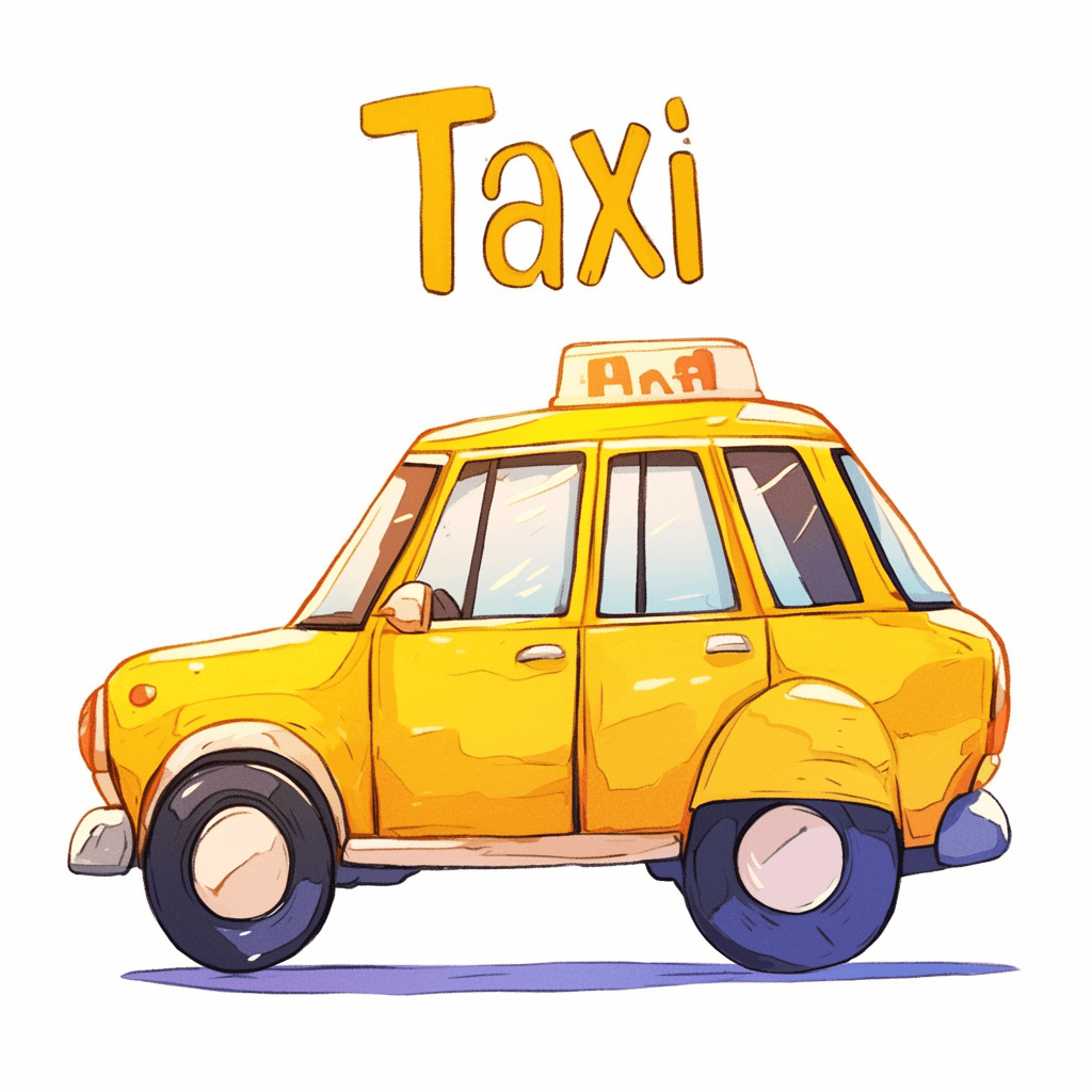 Taxi Pop original repeating artwork