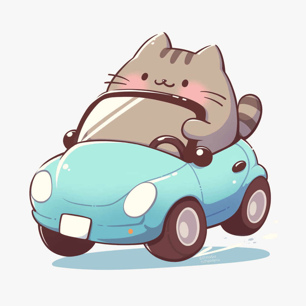 Cartoon Car Studio original repeating artwork