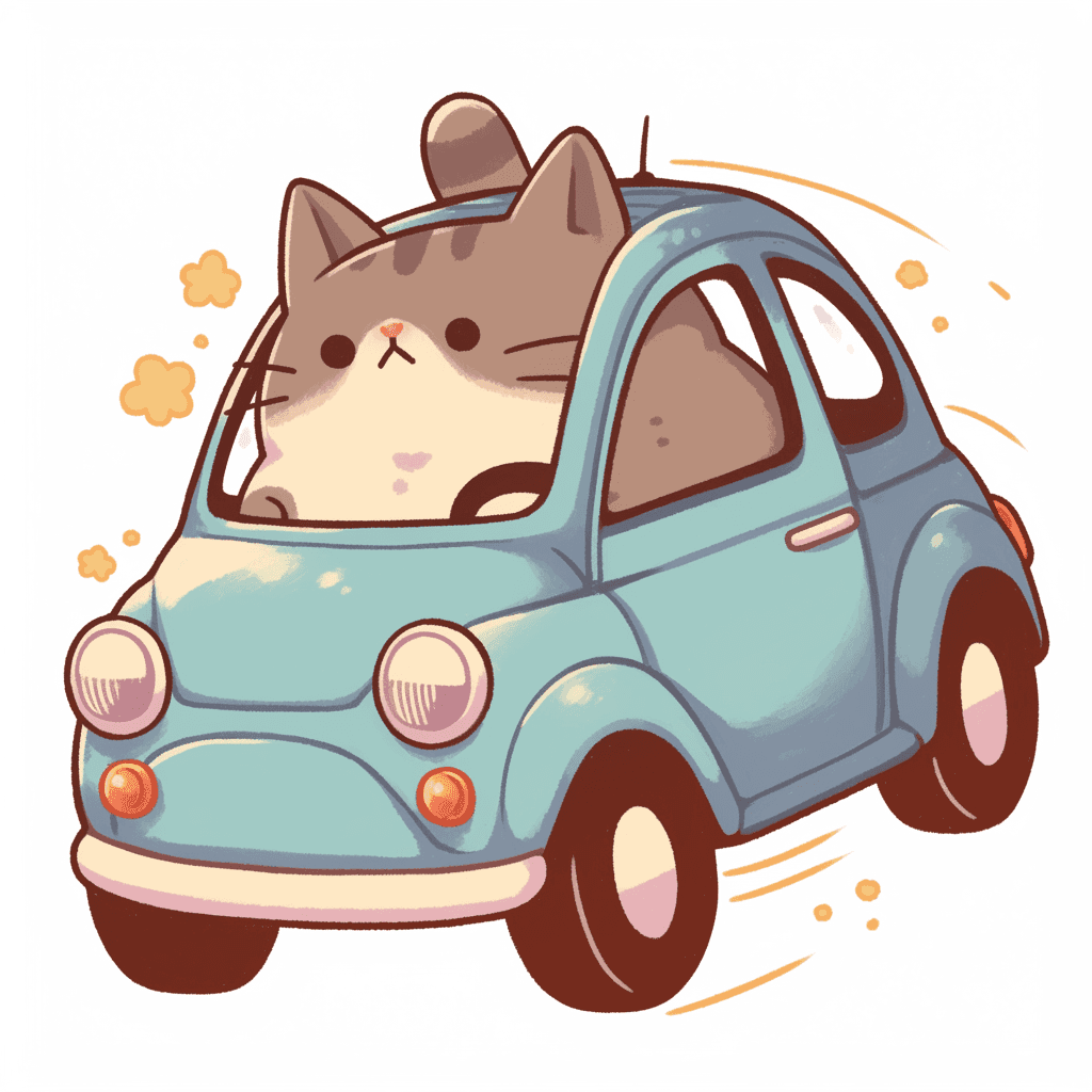 Cartoon Car 003 original repeating artwork