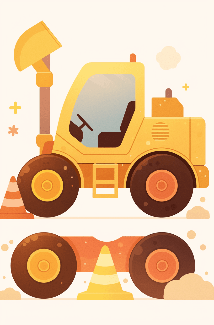 Truck Neon original repeating artwork