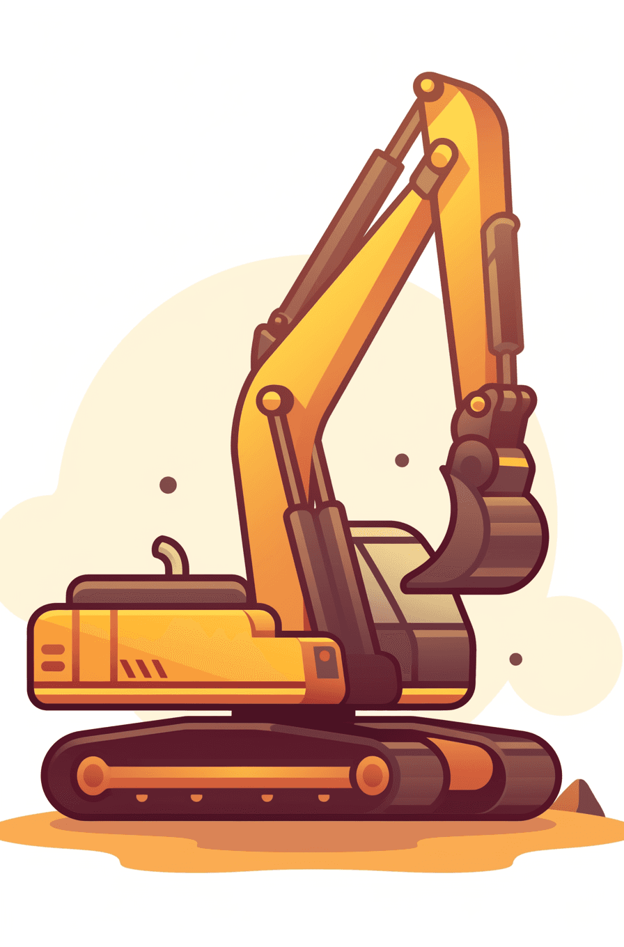 Digger Gang original repeating artwork