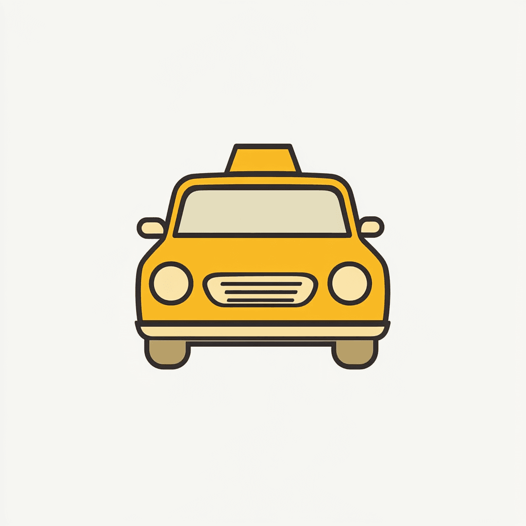 Taxi Carnival original repeating artwork