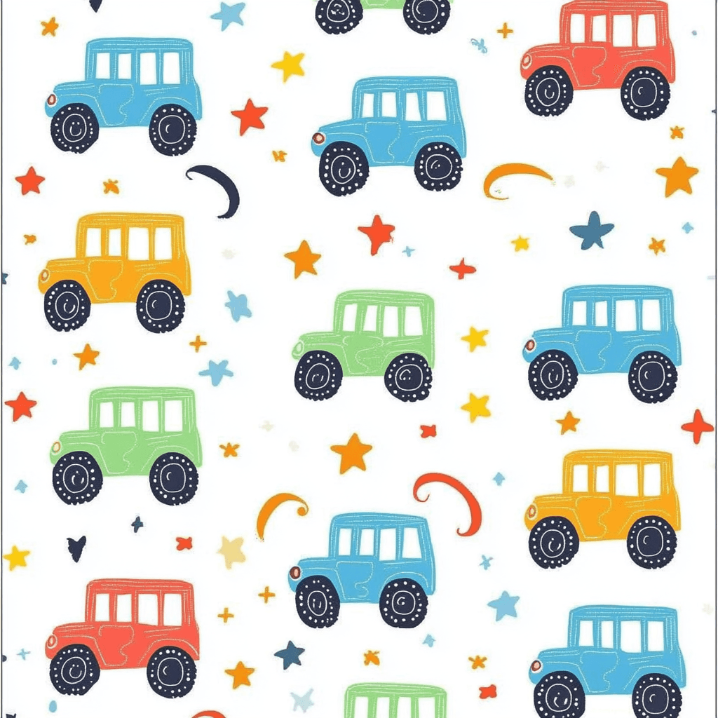 Car 229 original repeating artwork