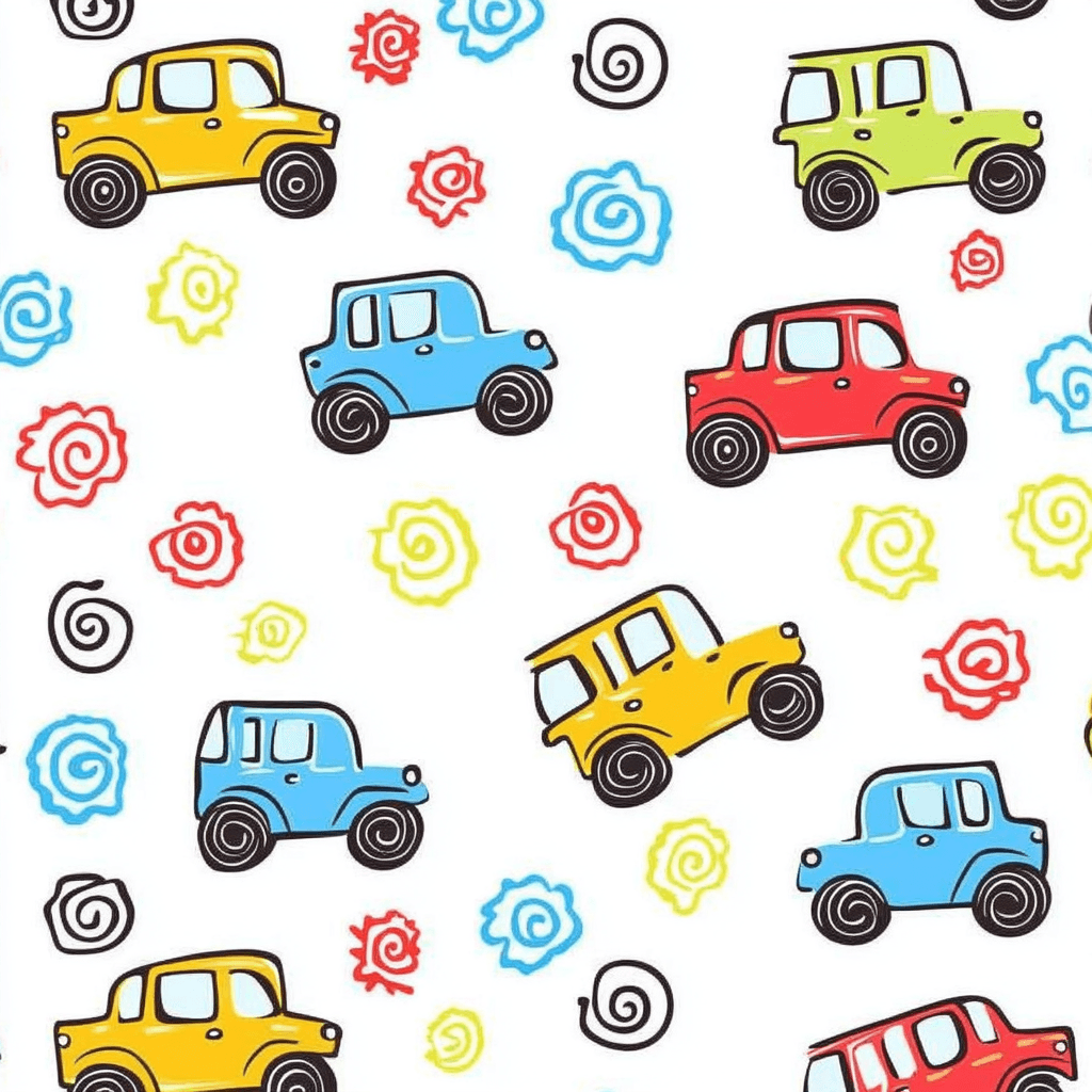 Car 305 original repeating artwork