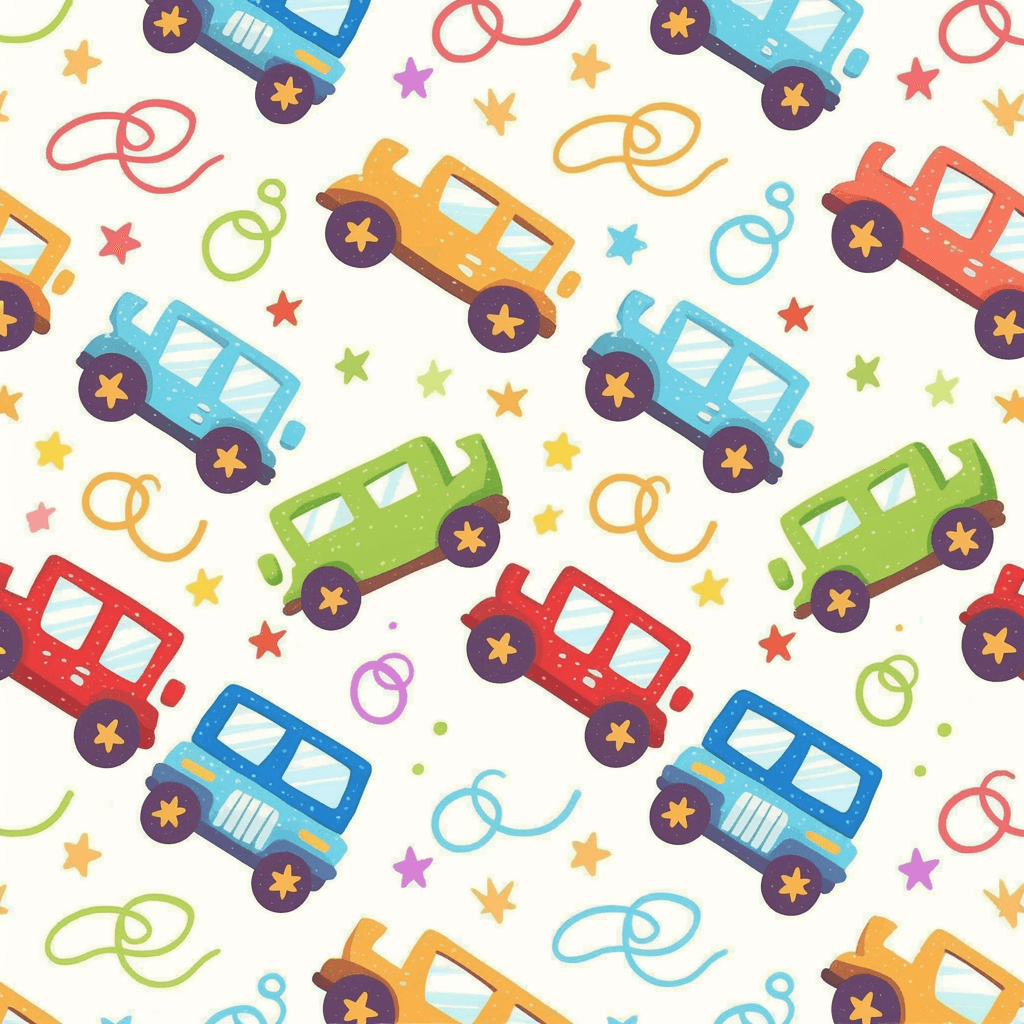 Car 439 original repeating artwork