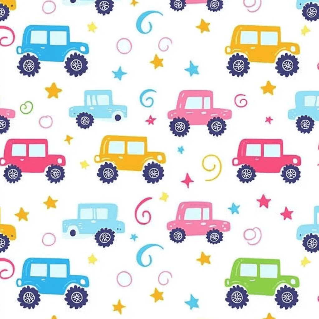Car 341 original repeating artwork