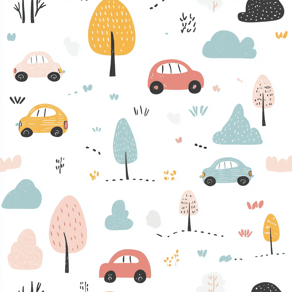Car 280 original repeating artwork