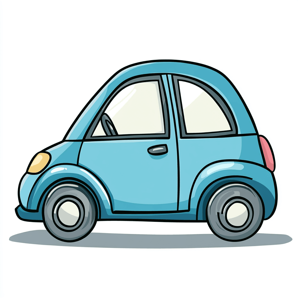 Cute Car Mono original repeating artwork