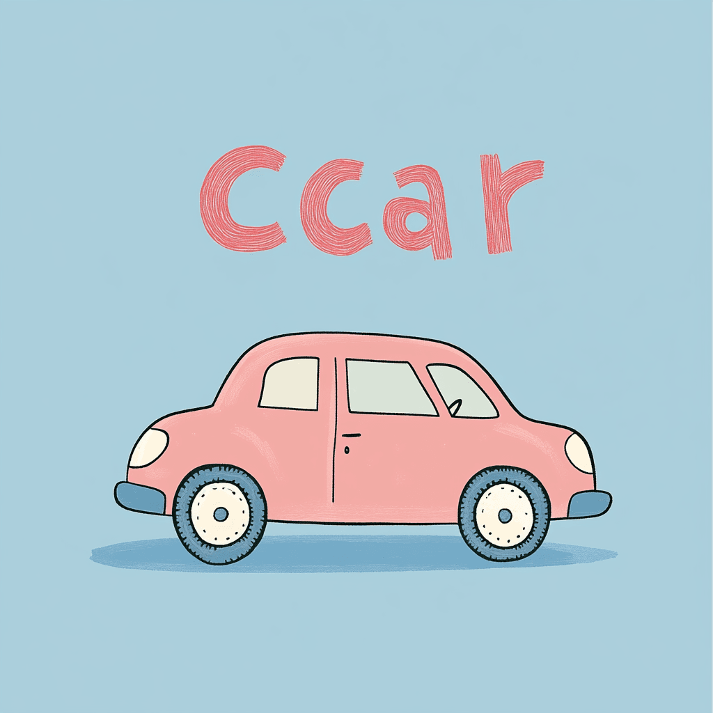 Cute Car Jam original repeating artwork