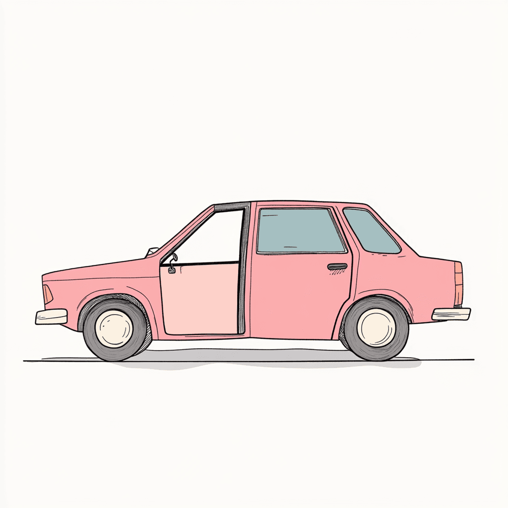 Car Flow original repeating artwork
